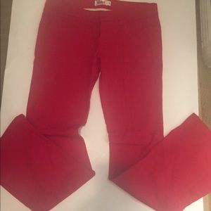 Hurley red jeans